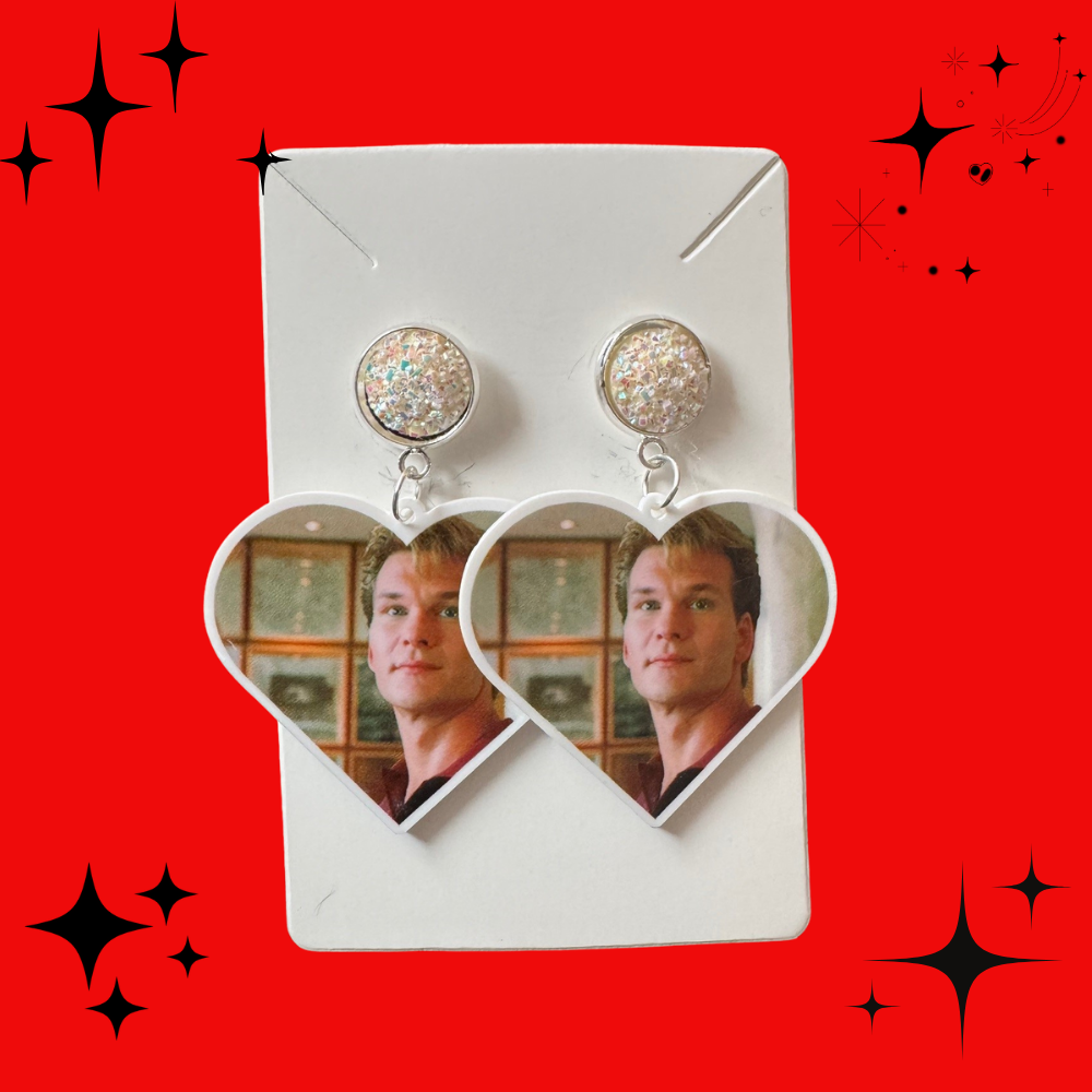Patrick Swayze Ghost Earrings