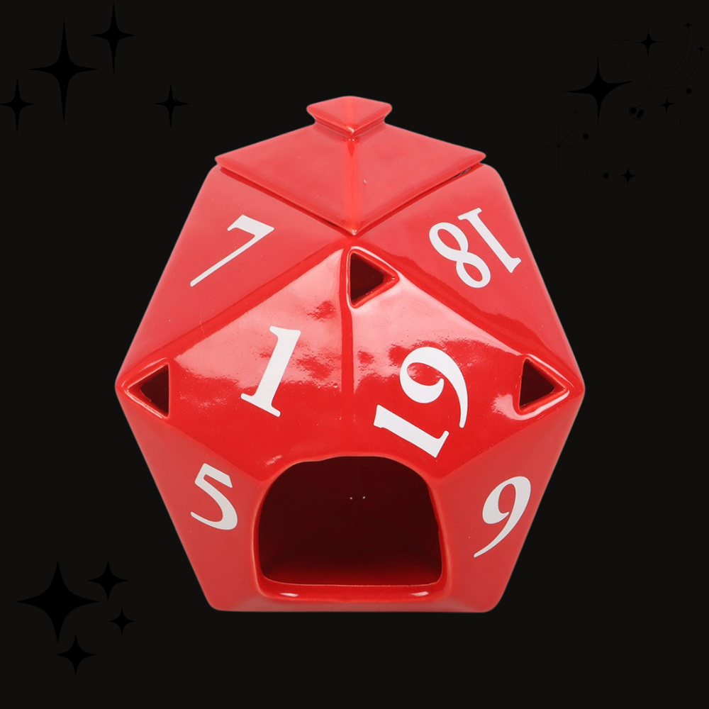 D20 Gaming Dice Shaped Oil Burner