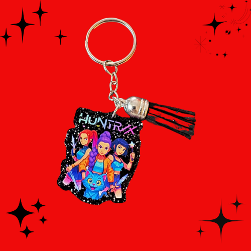 K Pop Demon Band Keyring