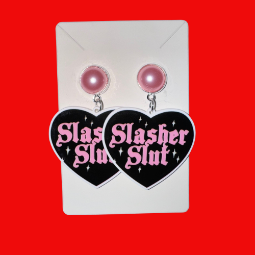 Slasher Sl*t Earrings