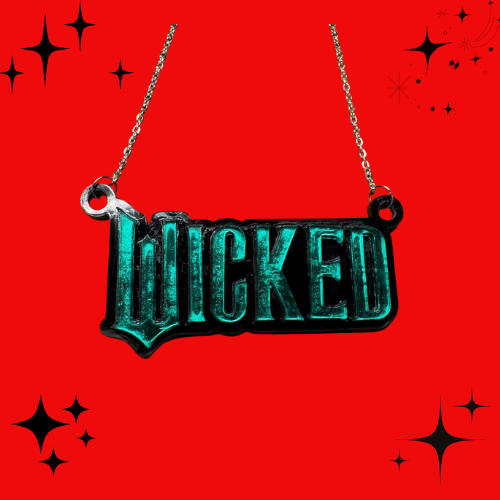 Wicked Layered Acrylic Necklace