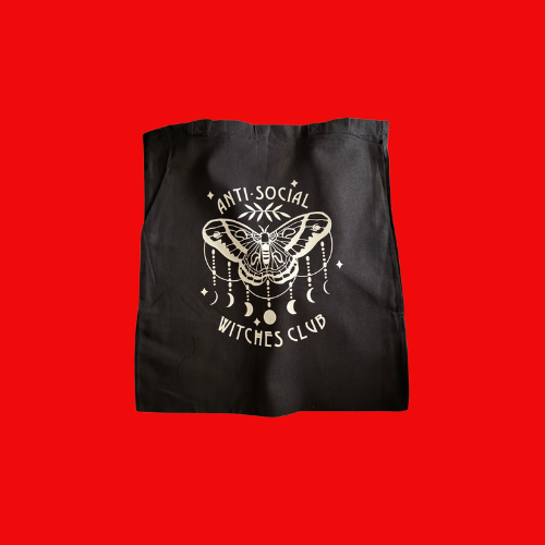 Anti Social Witches Club Tote Bag