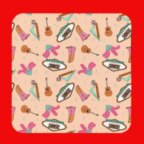 Showgirl Orange Coaster