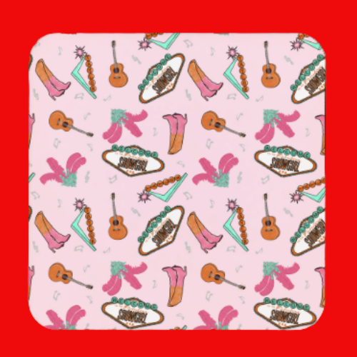 Showgirl Pink Coaster