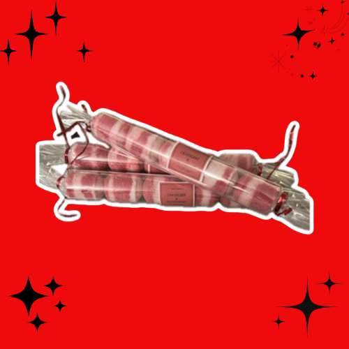 Cranberry & Peppermint Shot Bomb Christmas Cracker