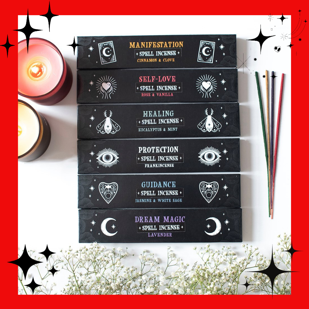 Spellbound Secrets Incense Stick Packs - 6 Varieties