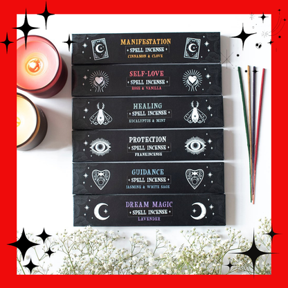 Spellbound Secrets Incense Stick Packs - 6 Varieties