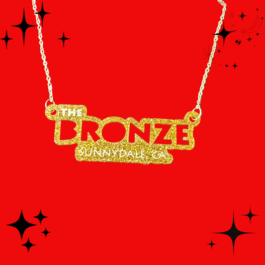 The Bronze Acrylic Necklace
