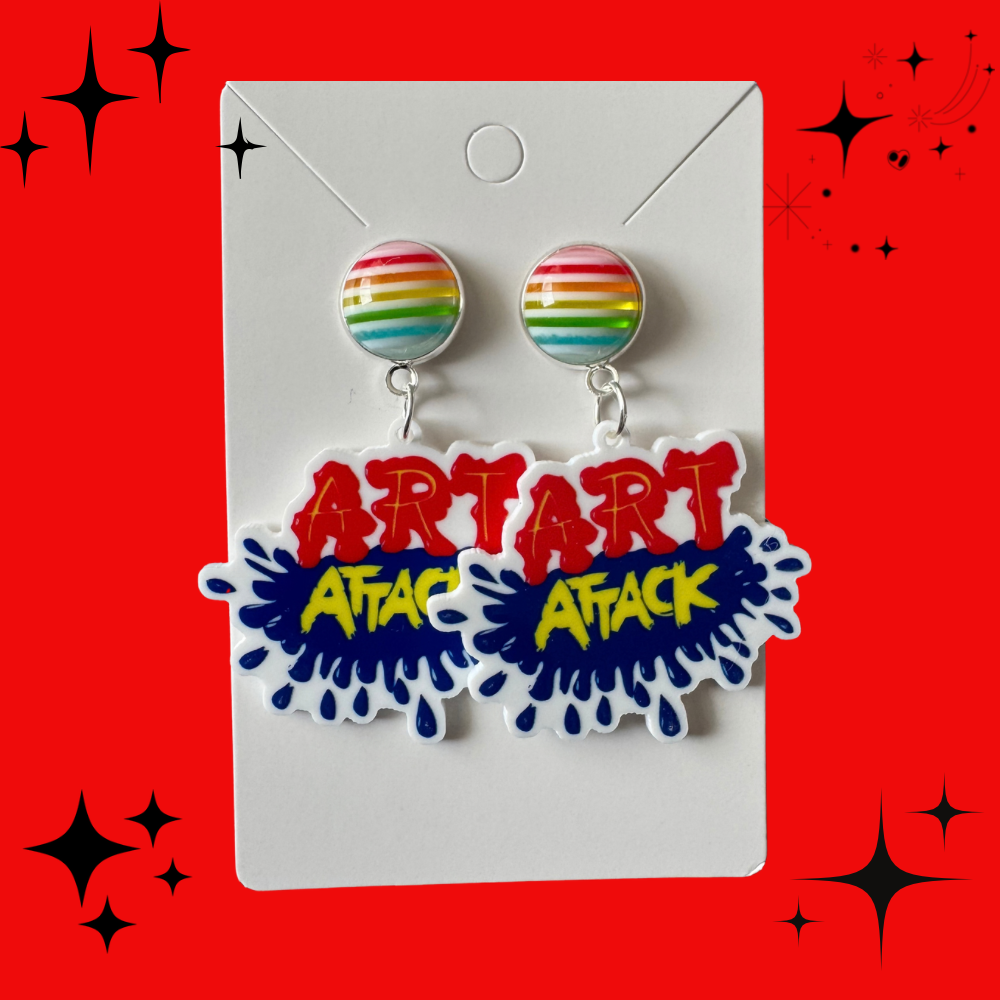 Art Attack Earrings