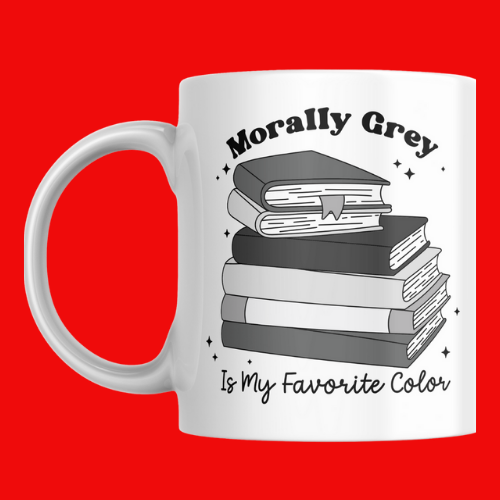 Morally Grey is my Favourite Colour Mug