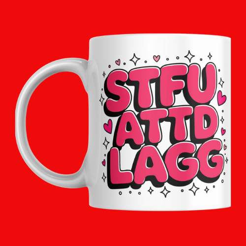 STFUATTDLAGG Mug