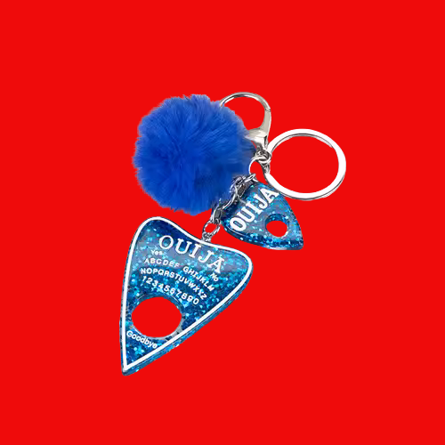 Ouija Keyrings - Various Colours