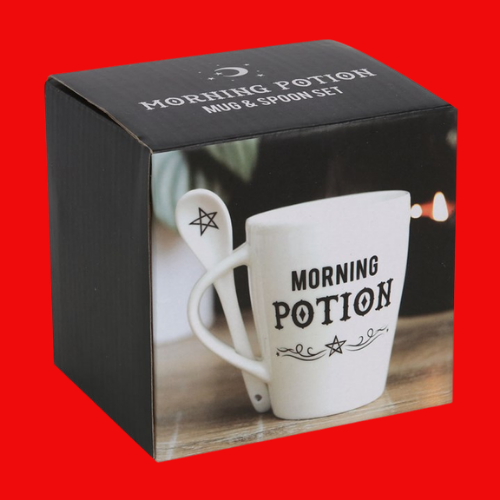 Morning Potion Mug and Spoon Set