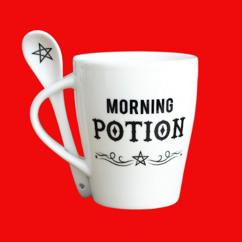 Morning Potion Mug and Spoon Set