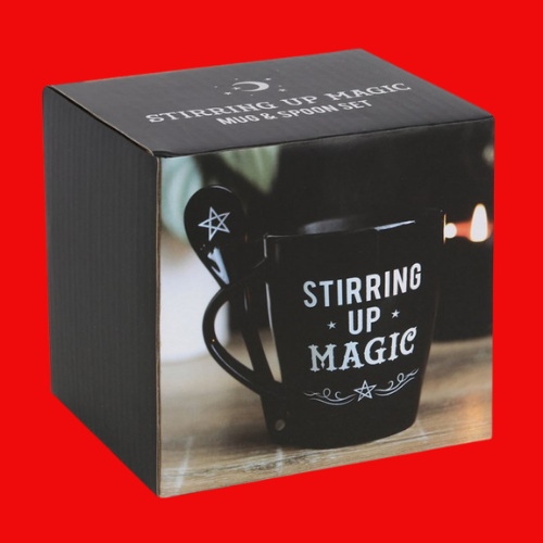 Stirring Up Magic Mug and Spoon Set