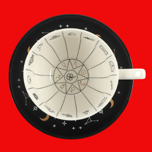 Fortune Telling Ceramic Teacup