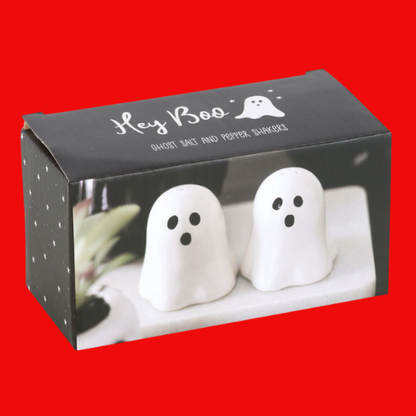 Ghost Salt and Pepper Shakers