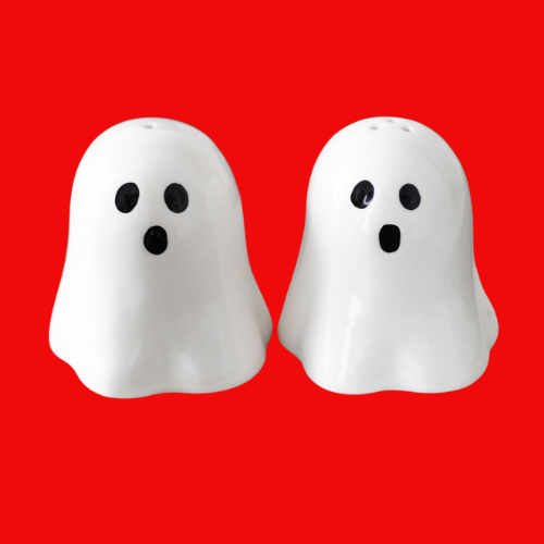 Ghost Salt and Pepper Shakers
