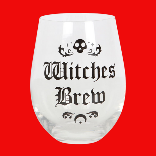 Witches Brew Stemless Wine Glass