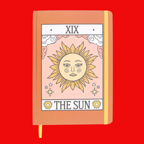 The Sun Vintage Tarot A5 Notebook