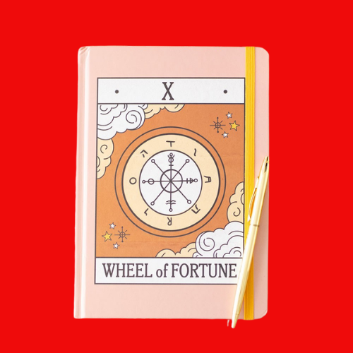 The Wheel of Fortune A5 Notebook