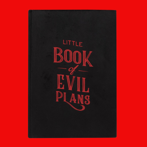 Little Book of Evil Plans A5 Notebook