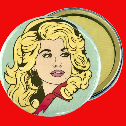 Dolly Hand Pocket Mirror