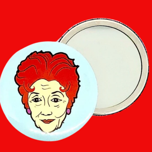 I Ain't One To Gossip Pocket Hand Mirror