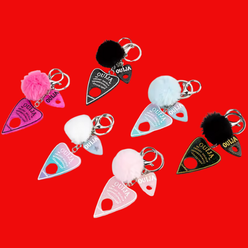 Ouija Keyrings - Various Colours