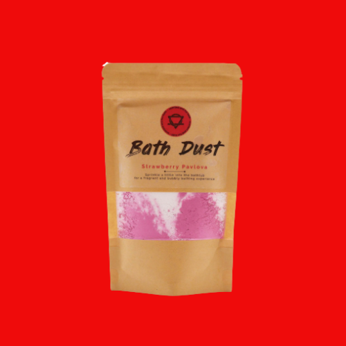 Strawberry Pavlova Bath Dust 190g
