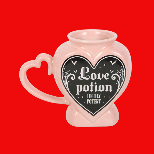 Love Potion Shaped Mug