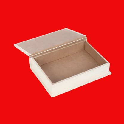 Pink Book Shaped Storage Box