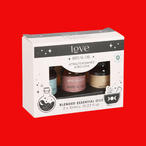 Set of 3 Love Ritual Blended Essential Oils