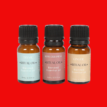 Set of 3 Love Ritual Blended Essential Oils