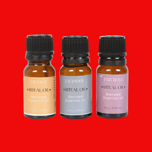 Set of 3 Stress Less Ritual Blended Essential Oils