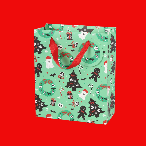 Merry Creepmas Print Gift Bag