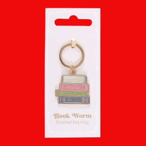 Book Worm Keyring
