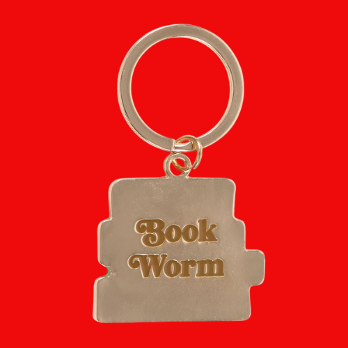 Book Worm Keyring