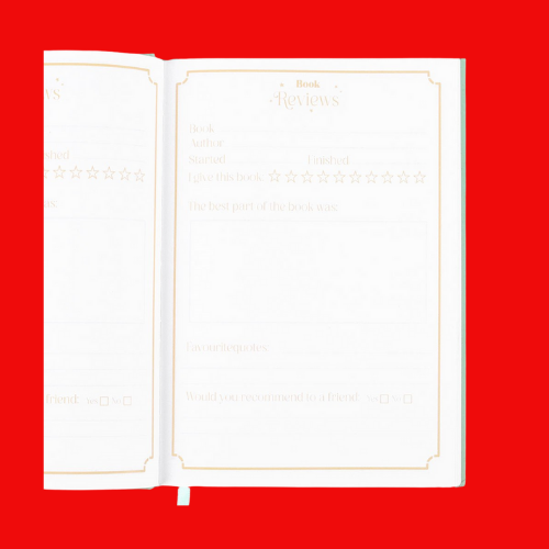 My Reading Journal A5 Notebook