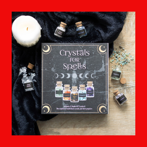 Crystals for Spells Crystal Chip Bottle Gift Set