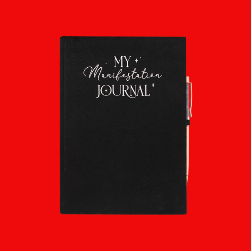 Manifestation Journal with Amethyst Pen