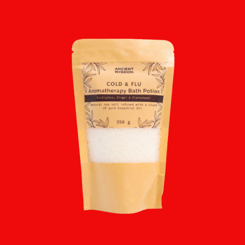 Cold & Flu Aromatherapy Bath Potion 350g