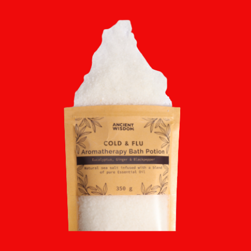 Cold & Flu Aromatherapy Bath Potion 350g