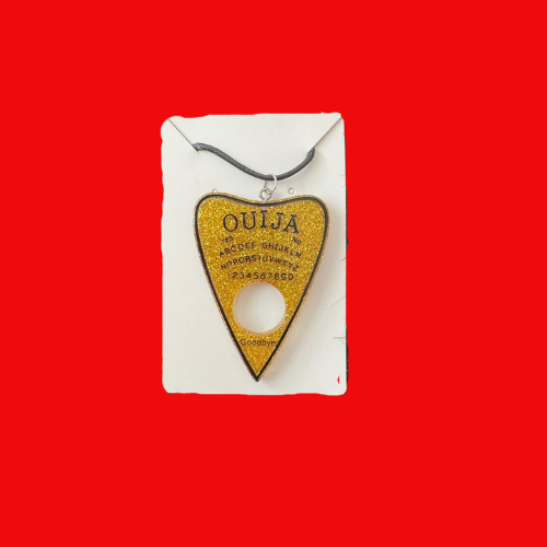 Ouija Planchette Necklaces (Various Colours)