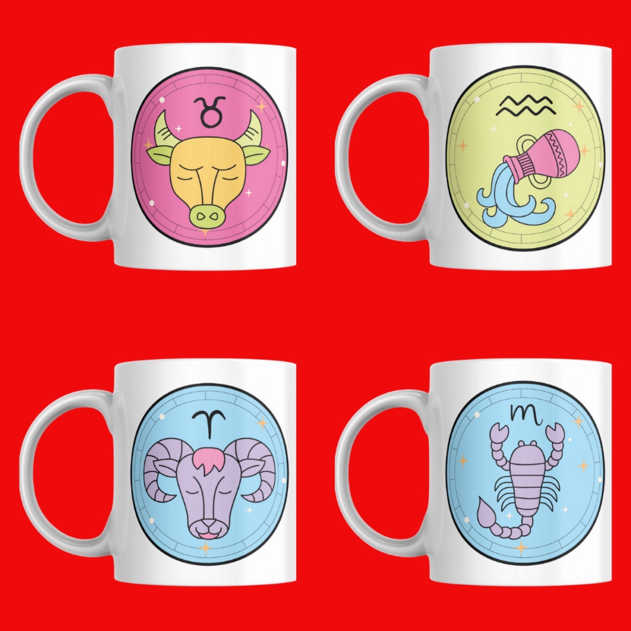Zodiac Mugs