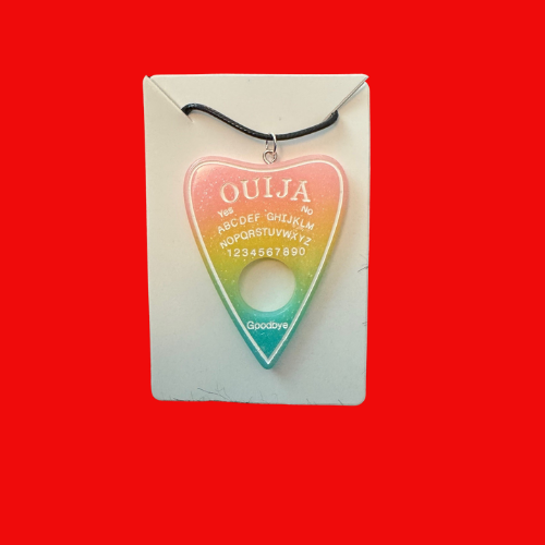Ouija Planchette Necklaces (Various Colours)